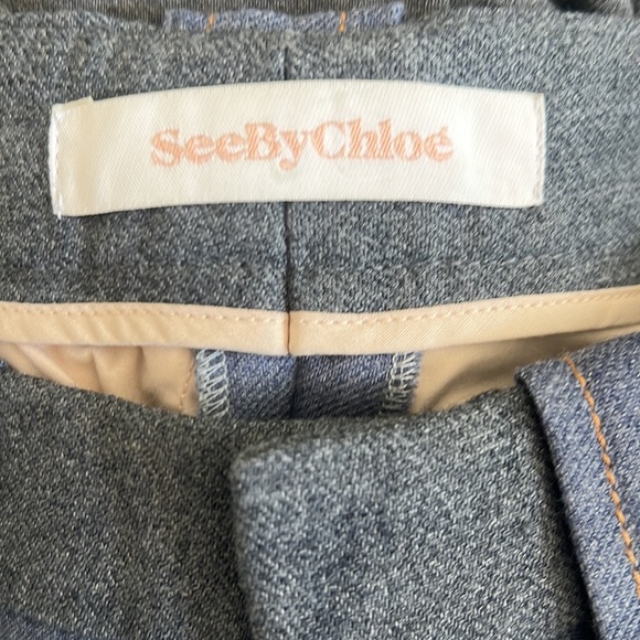 🔹 See by Chloe Wool Blend Tailored Dress Shorts - Picture 3 of 5